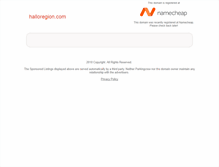 Tablet Screenshot of halloregion.com